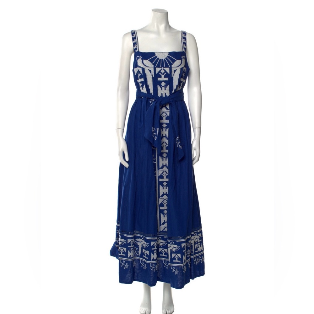 Farm Rio printed long dress xs